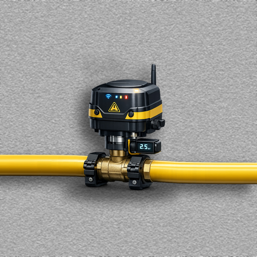 Akıllı Motorlu Gaz Vanası IoT aktüatör